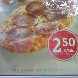 Brezelbäckerei Ditsch - Altes Pizza-Teil von 1919