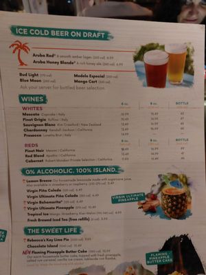 Menu photo 6 Bahama Breeze Orlando, FL