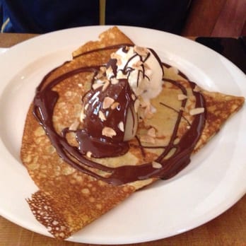 Le Billig - The extremes dessert my husband ordered ! - Creperies Near Me - Quebec City, Quebec
