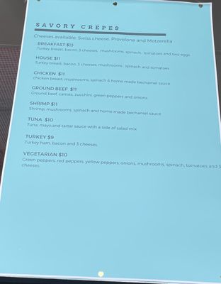 Menu photo 6 Crepe House Cafe Chicago, IL Menu photo 6 Crepe House Cafe Chicago, IL