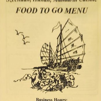 Granite Bay Chinese Restaurant - Front of takeout menu - Chinese Near Me - Granite Bay, California