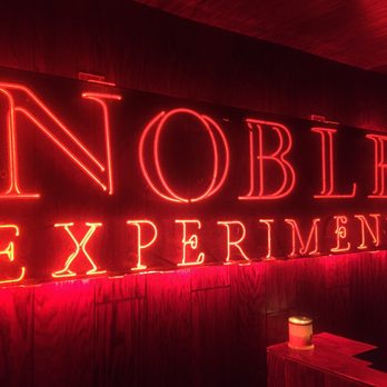 Noble Experiment - Great Speak Easy Vibe at the Entrance - Cocktail Bars Near Me - San Diego, California