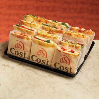 Cosi - Cosi Catering Sandwich Platter - Sandwiches Near Me - Boston, Massachusetts Cosi - Cosi Catering Sandwich Platter - Sandwiches Near Me - Boston, Massachusetts