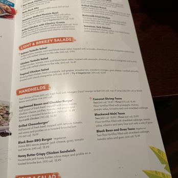 Bahama Breeze - Menu4 - Bars Near Me - Tukwila, Washington