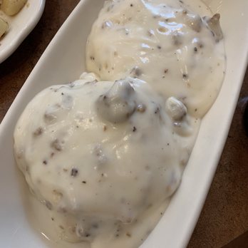 The Original Pancake House - Biscuits and Gravy -- unfortunately they came out cold, so I couldn't say how they were! - Breakfast & Brunch Near Me - Noblesville, Indiana