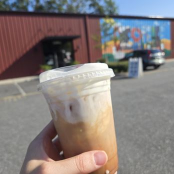 Taxus Street Coffee - Salted mounds bar seasonal iced latte. So good! - Coffee & Tea Near Me - Chesapeake, Virginia