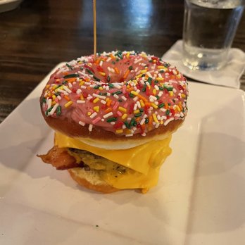 Bosscat Kitchen & Libations - Donut Burger - New American Near Me - Irvine, California