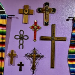 This is one of the walls inside Nacho's container and grill on loop 306 San Angelo, Texas