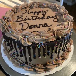 Sugar Fashion Cakes - Custom chocolate cake and chocolate icing - per request from the birthday girl!