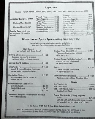 Menu photo 3 McGuire's Irish Restaurant & Pub Yakima, WA Menu photo 3 McGuire's Irish Restaurant & Pub Yakima, WA
