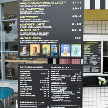 Alfred Coffee - Menu - Coffee & Tea Near Me - Burbank, California Alfred Coffee - Menu - Coffee & Tea Near Me - Burbank, California