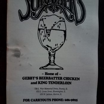 Schooners - Menu - Bars Near Me - Peoria Heights, Illinois Schooners - Menu - Bars Near Me - Peoria Heights, Illinois