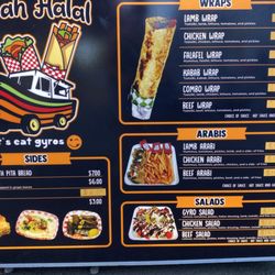 Wraps Salads Sides and Arabis