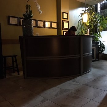 Lotus Massage - Front desk from sitting area. - Massage Near Me - Hayward, California