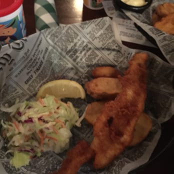 Shamrock Brewing - KID's portion of fish and chips is HUGE! Very yummy. Moms and dads be sure to steal a bite or two... - Irish Near Me - Pueblo, Colorado