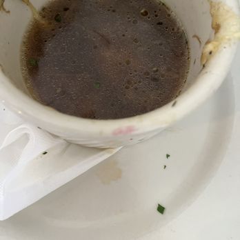 Pandor - Cup of soup that was served with lipstick smudge - Bakeries Near Me - Irvine, California
