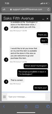 Saks Fifth Avenue by null