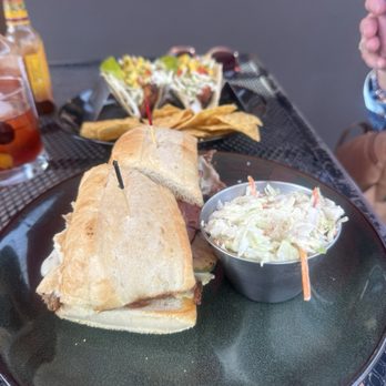 Peach Street Distillers - Cubans and blackened shrimp tacos - Distilleries Near Me - Palisade, Colorado