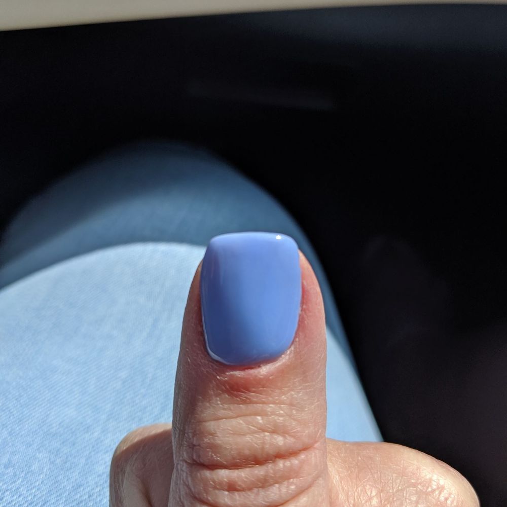 Raw cuticle the day after a rough manicure. Nice color though LOL. Raw cuticle the day after a rough manicure. Nice color though LOL.