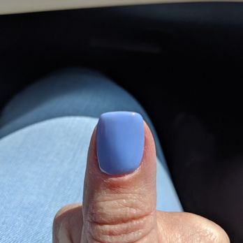 Love Nails - Raw cuticle the day after a rough manicure. Nice color though LOL. - Nail Salons Near Me - Fishkill, New York