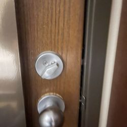 Comfort Inn - Deadbolt locks did not lock fully! Restless night with every little noise!