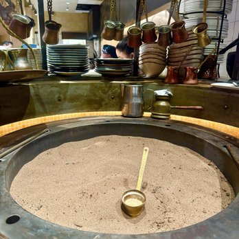 Kokkari Estiatorio - Greek Coffee - stone ground and heated over sand - Greek Near Me - San Francisco, California Kokkari Estiatorio - Greek Coffee - stone ground and heated over sand - Greek Near Me - San Francisco, California