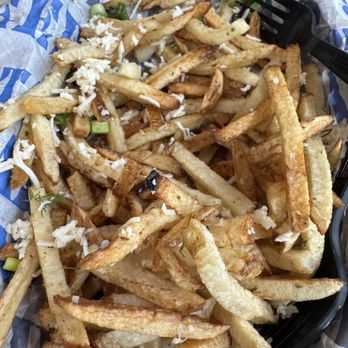 Nick The Greek - Sprinkle of feta cheese, garlic, "dill", and green onions - Greek Near Me - Elk Grove, California