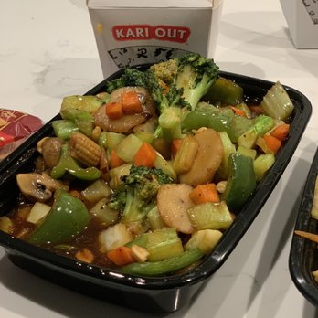 Zheng's Kitchen - Vegetable Kung Pao with white rice - Chinese Near Me - Goodyear, Arizona