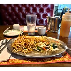 New China Tea - 33. Vegetable Chop Suey @ New China Tea 4024 W 55th St, Chicago, IL Old Fashion China Small Restaurant Dine In CarryOut Delivery.Cool.