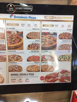 Menu photo 2 Domino's Pizza Istanbul, 34 Menu photo 2 Domino's Pizza Istanbul, 34