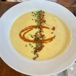 Roasted Sweet Corn Soup