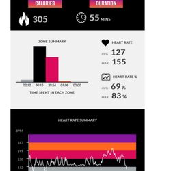 STRIDE Fitness - Workout stats
