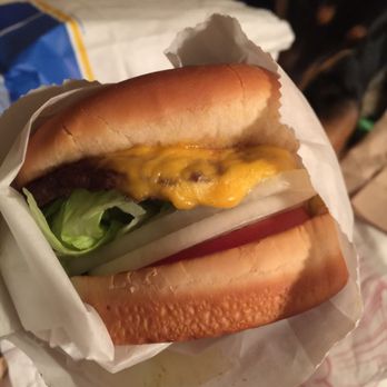 Baker's Drive-Thru - Single Baker With Cheese - Burgers Near Me - Beaumont, California