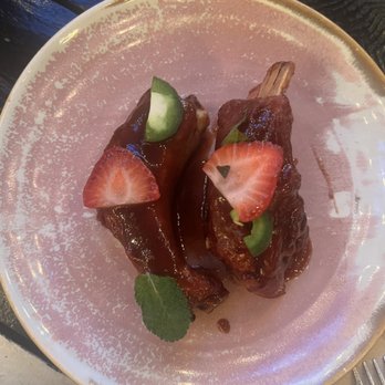 Traif - Strawberry cinnamon ribs - New American Near Me - Brooklyn, New York
