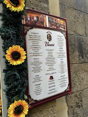 Menu photo 1 Trattoria Vasari Florence, FI