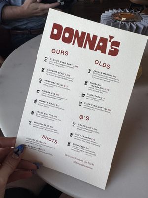 Menu photo 3 Donna’s Houston, TX Menu photo 3 Donna’s Houston, TX