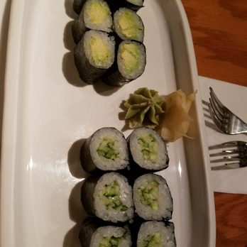 MoRi House - Avocado roll along side a cucumber roll - Sushi Bars Near Me - Suwanee, Georgia MoRi House - Avocado roll along side a cucumber roll - Sushi Bars Near Me - Suwanee, Georgia