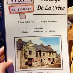 Auberge de la Crêpe - Très belle carte!!