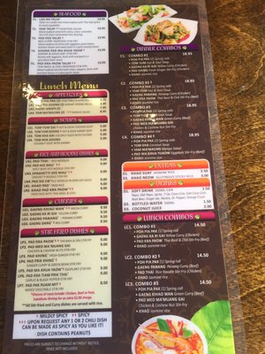 Menu photo 8 Wandee Thai Cuisine Ottawa, ON Menu photo 8 Wandee Thai Cuisine Ottawa, ON