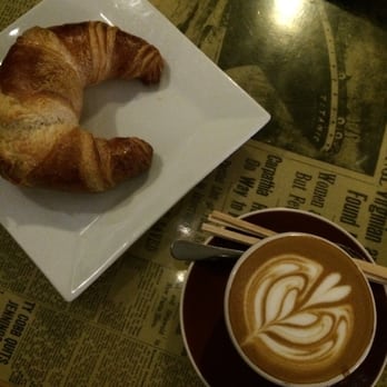 Thinking Cup - Croissant and macchiato. Mmmm - Coffee & Tea Near Me - Boston, Massachusetts Thinking Cup - Croissant and macchiato. Mmmm - Coffee & Tea Near Me - Boston, Massachusetts