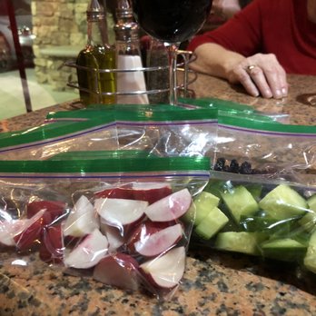 Baci Italian Bistro - I brought my own vegetables to help the taste - Italian Near Me - Mesa, Arizona