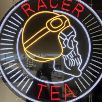 Racer Tea Bar - Sign - Coffee & Tea Near Me - Redondo beach, California