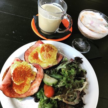 The 18hundred - Eggs Benedict, Turmeric latte. - New American Near Me - Bakersfield, California The 18hundred - Eggs Benedict, Turmeric latte. - New American Near Me - Bakersfield, California