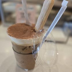 Iced tiramisu latte.. the best!