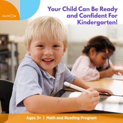 Kumon Math and Reading Center of Spring - Birnham Woods - Starting early strong! With fun, hands-on worksheets, Kumon builds fine motor skills, confidence, and early math & reading foundations.