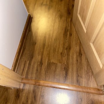 Luxury Layouts - Was supposed to be free flowing but cuz floor was buckling they put these in due to floor being installed wrong direction - Flooring Near Me - Merrillville, Indiana