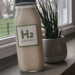 H2 Juicery - Homemade Almond Milk - used in smoothies or drink on its own!