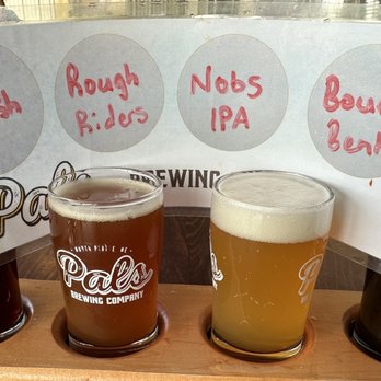 Pals Brewing - Flight of beer - Pizza Near Me - North Platte, Nebraska Pals Brewing - Flight of beer - Pizza Near Me - North Platte, Nebraska