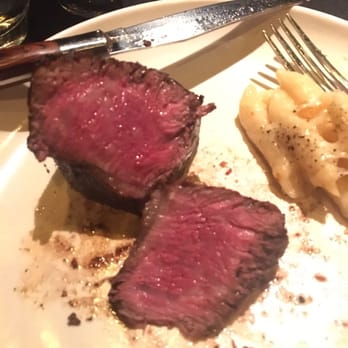 The Butcher's Table - Perfect medium rare on the 8 oz ultra New York. - Steakhouses Near Me - Seattle, Washington
