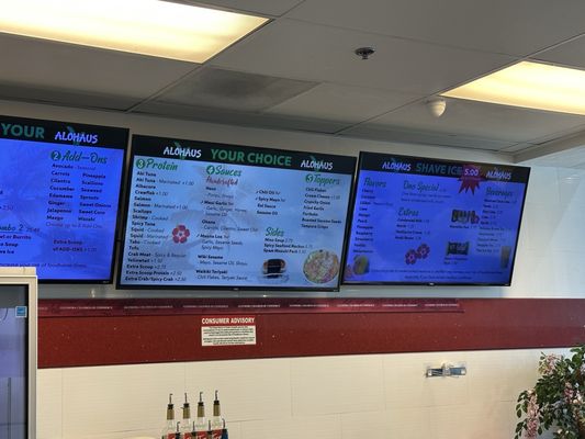Menu photo 1 Alohaus Poke Bar Glendora, CA